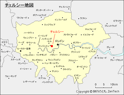 ロンドン探検。子供時代のモーツアルトに会いに「Chelsea チェルシー 」散歩 - ロンドン