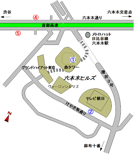 六本木ヒルズの入居企業をマップ化して見えた“ヒルズ族”の栄枯盛衰