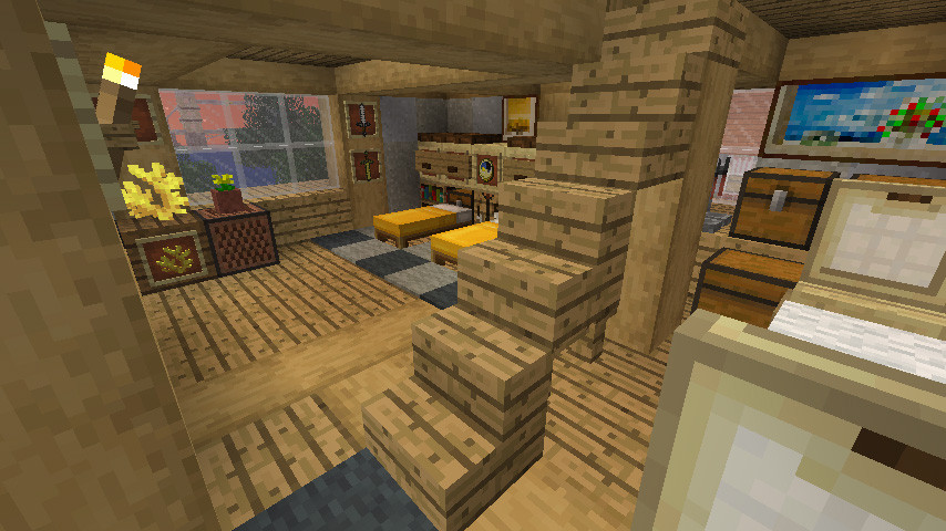 オシャレな階段の作り方 - Minecraft Tutorial