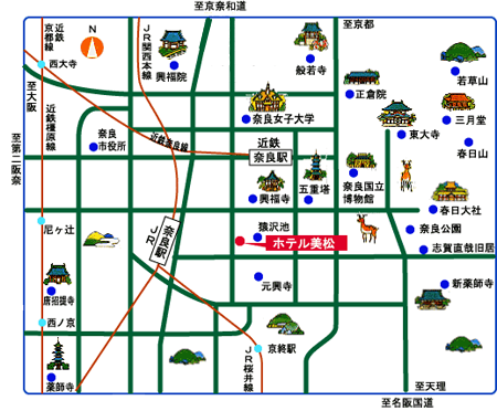 奈良公園マップ 奈良県公式ホームページ