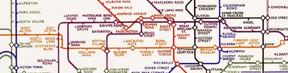 ロンドン地下鉄路線図の変遷とハリー・ベックが残した功績を辿るMap Freak