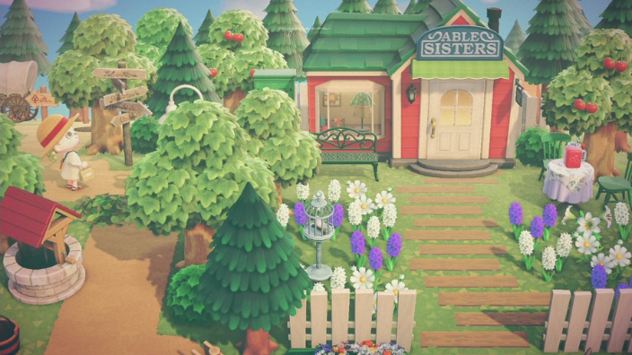 あつ森 たぬき商店のレイアウト3パターンつくってみた！自然な島にも和風島にもOK島クリエイト番外編Animal Crossing NewHorizons_076