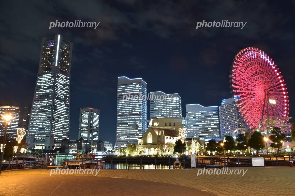 万国橋の夜景神奈川県横浜市中区-こよなく夜景を愛する人へ