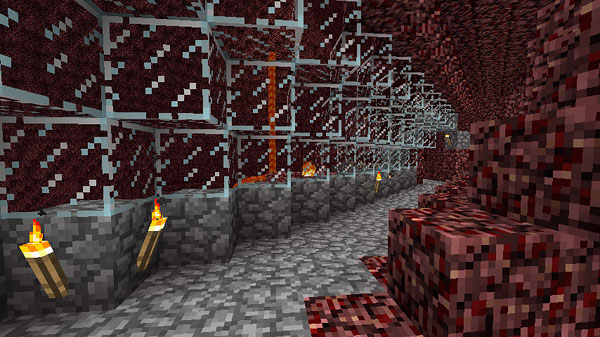 ネザー通路の高度の最適解はいくつ？深のまいくらノオト