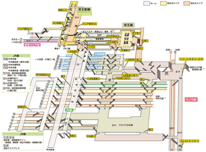 新宿駅のコインロッカー場所まとめました！池袋デート.com