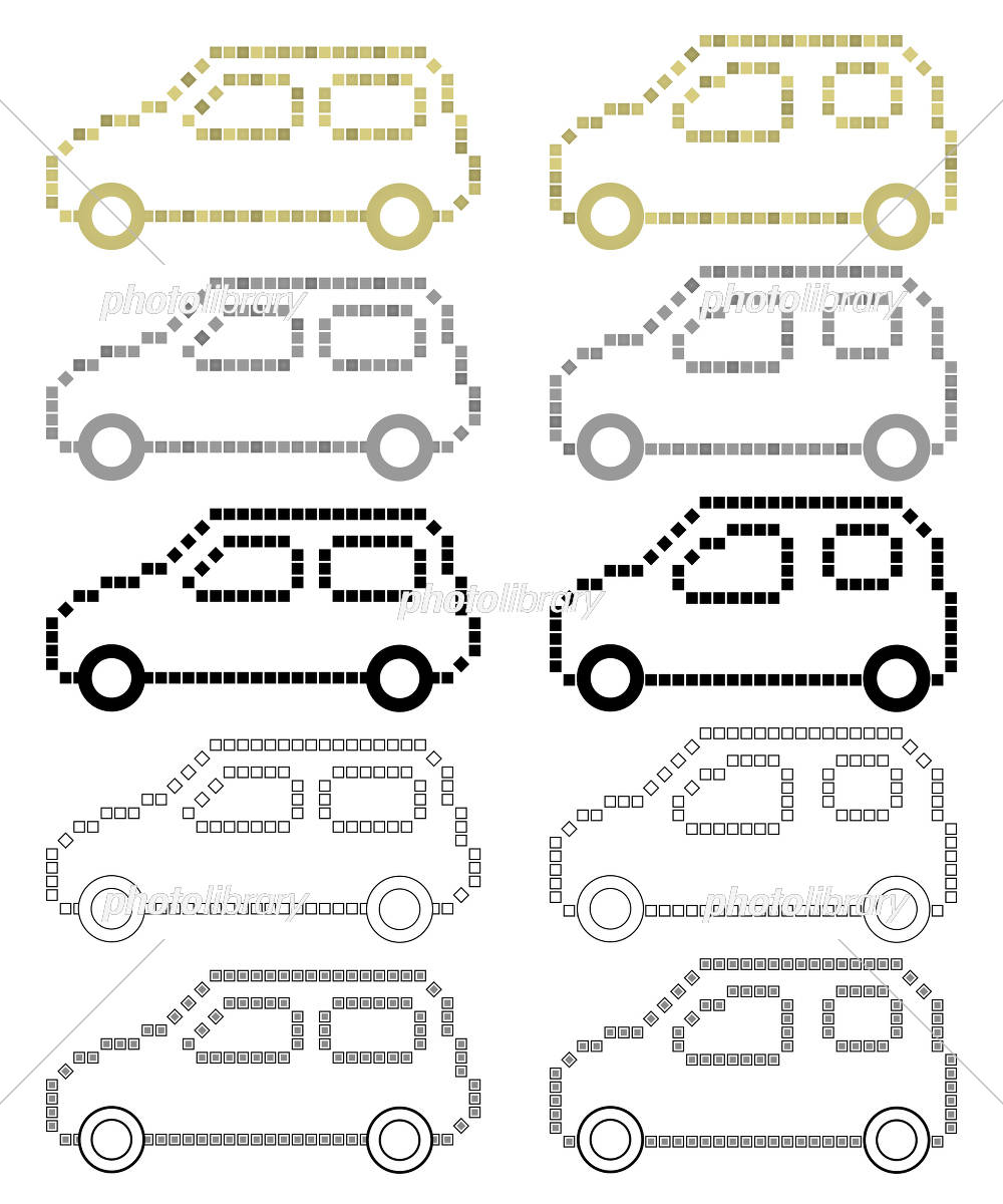 自動車のピクトグラムのイラスト素材1926792- PIXTA