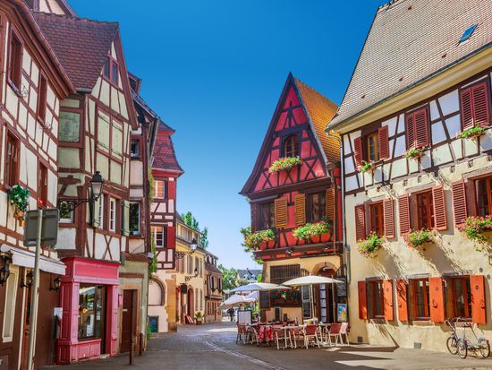 フランスの最も美しい村」アルザスのリクヴィール みゅうパリブログオプショナルツアー・現地ツアーの みゅう