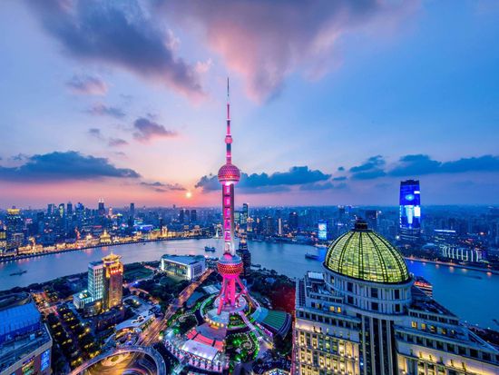 上海⑬ 浦東 上海のシンボルタワー「東方明珠電視塔」とショッピングモール