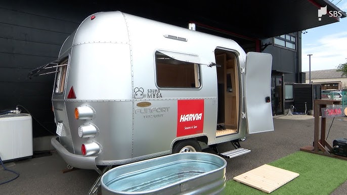 サウナ付きトレーラーハウス「Earthboat」が集まる長野県信濃町で究極のととのい体験キャンプ場BE-PAL キャンプ、アウトドア、自然派生活の情報源ビーパル