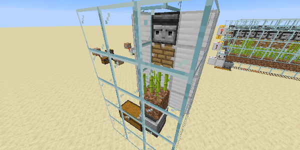 精錬用のコンブ無限と紙用のサトウキビ畑を作ろう マイクラサバイバル4案山子blog