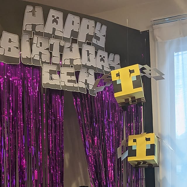 マイクラ こっちゃんの誕生日に大好きなあつ森風の無人島を内緒で作ってみたら 🌳