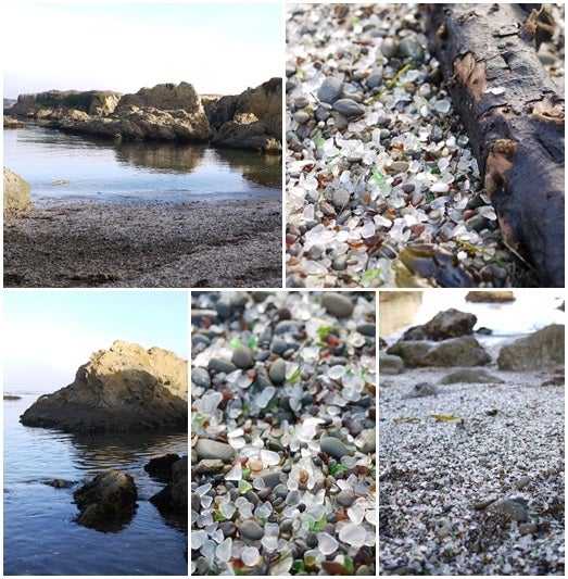 ロマンティックなグラスビーチ♪心任せに 心ゆくまで、カリフォルニアの風と共に