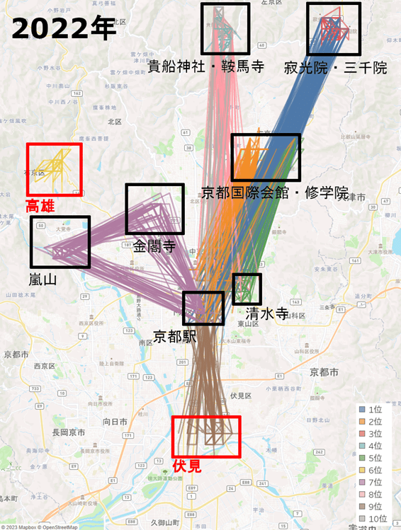 京都観光マップ 京都観光に便利なホテル 京都プラザホテル