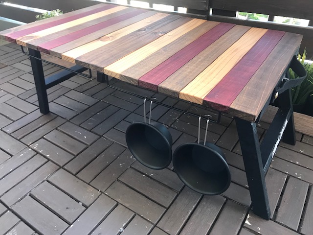 キャンプテーブル 自作DIY脳内設計図