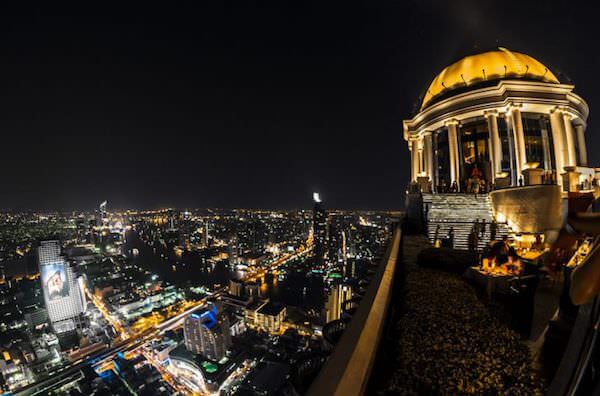 世界一高いスカイバー「シロッコ」に潜入！映画のロケ地として注目された話題のスポット！料金から楽しみ方まで徹底解説！タイ・バンコク 旅行情報とレストラン・スパ・お土産・雑貨・生活情報など旅ライターがご紹介します