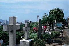 外国人墓地入り口横にあります。 - 横浜外国人墓地資料館のクチコミ