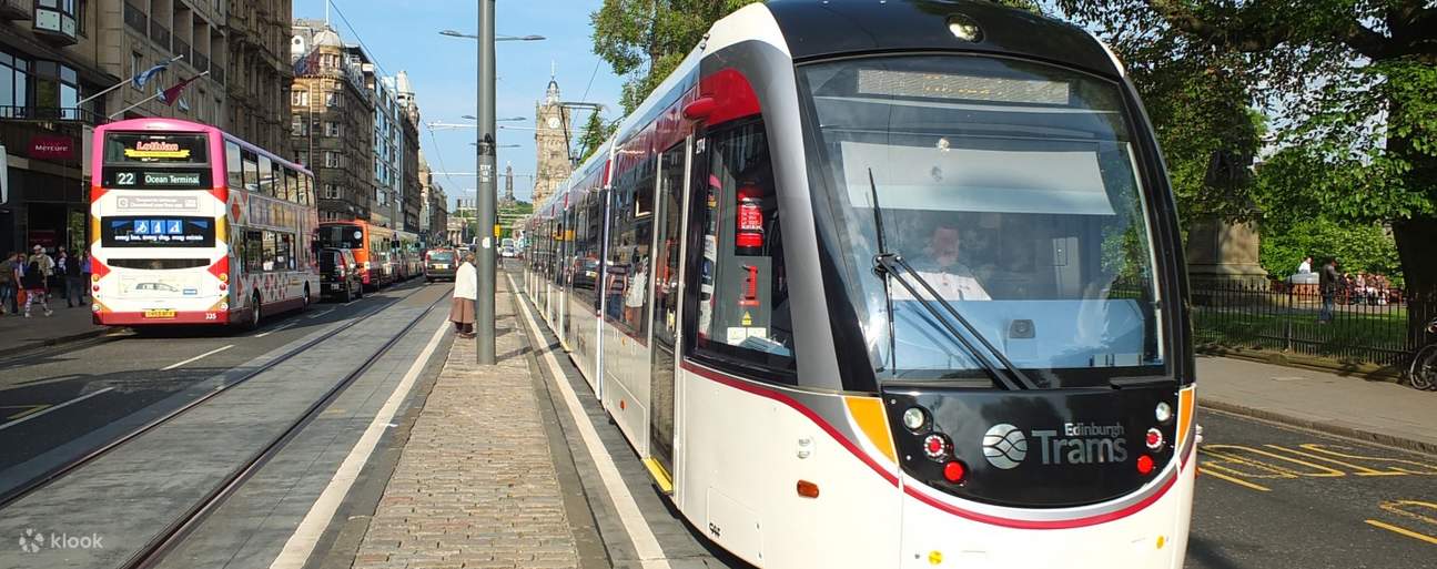 エディンバラ空港 - ブライトバスで行くエディンバラKlook