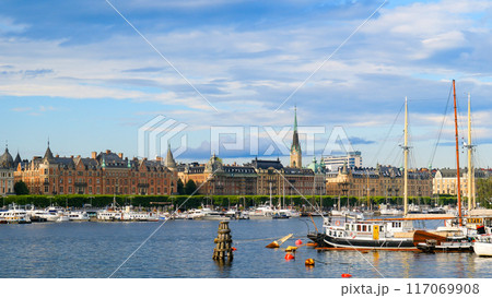 スウェーデン 町並みの写真素材 - PIXTA