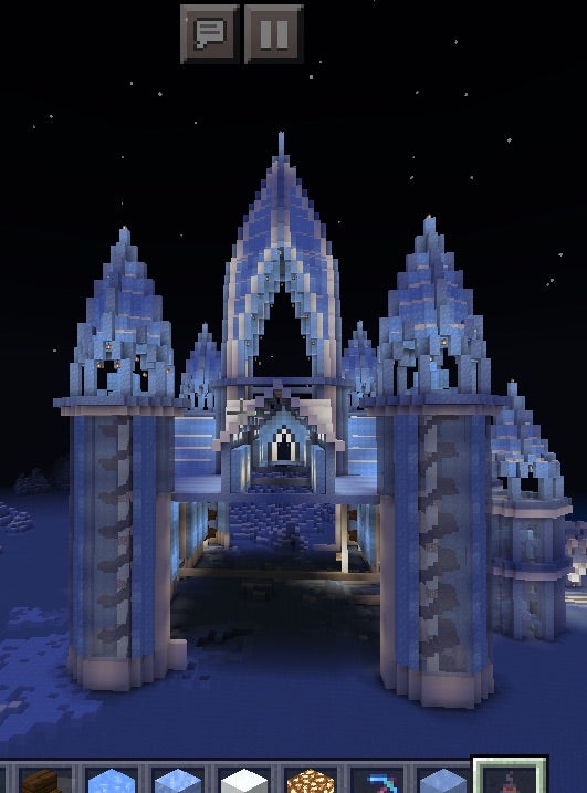 マインクラフト 城を和風建築してみる 和風城の作り方