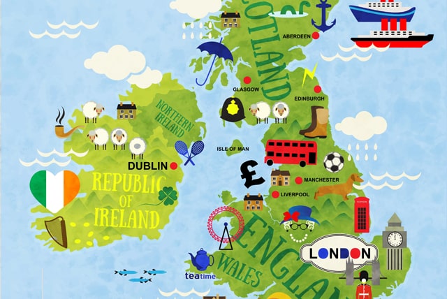 イギリス国旗の意味と由来、似てる国旗は