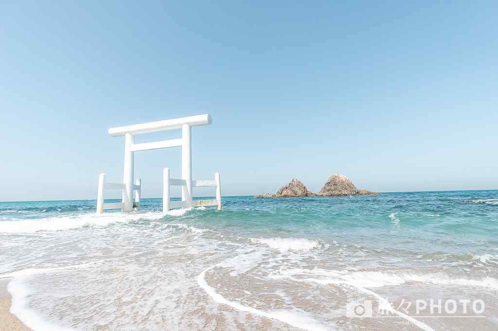 夜の志賀島潮見公園の展望台へパノラマ夜景を見に行ってきた