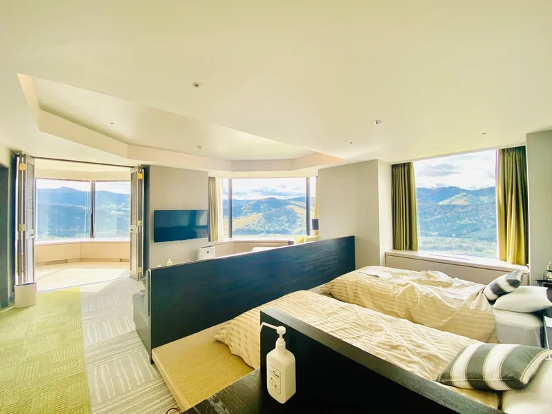 星野リゾートトマムの宿泊記②スタンダードツインルーム部屋紹介 - ユカログ