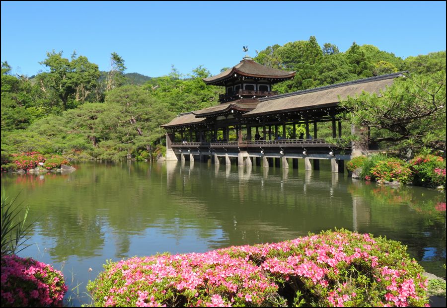 平安神宮のお庭・神苑が拝観料無料！6月は花菖蒲や睡蓮が見頃・アクセスや安い駐車場と拝観の時の注意点RIO NOTE