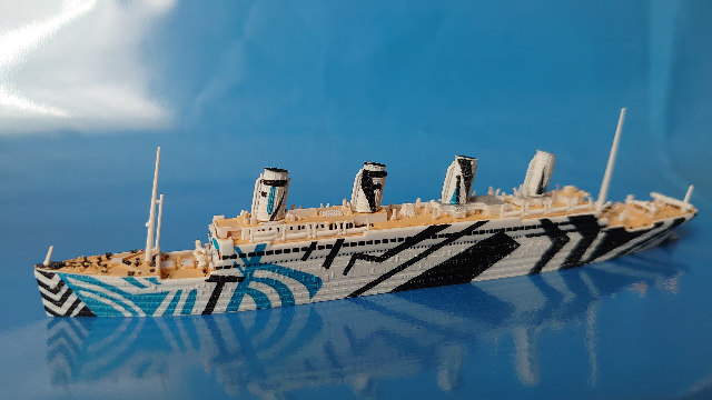 R.M.S. タイタニック号と氷山、HMHS ブリタニック号、HMT