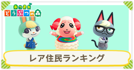 あつ森 人気住民上位100人の調査で人気種族や男女比が判明。ネコ・オオカミ・リスが強すぎ！人気キャラの理由を探るARUTORA