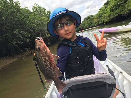 沖縄・石垣島 カヤックフィッシング！海やマングローブでカヤックからのルアーフィッシングが楽しめます。本格派から初心者まで大歓迎！ 一日楽天トラベル観光体験