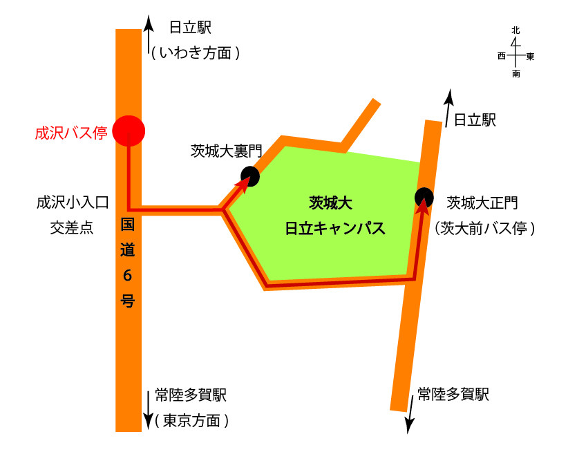 常陸多賀駅ＪＲ常磐線 上野駅～仙台駅 ：路線図 ホームメイト