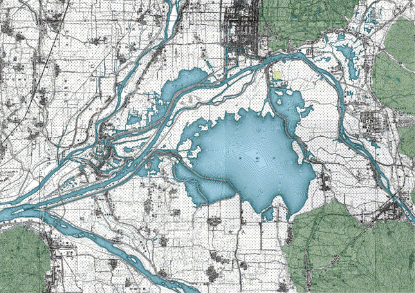 巨椋池の蓮見船 その１小川智彦アーティスト、船大工