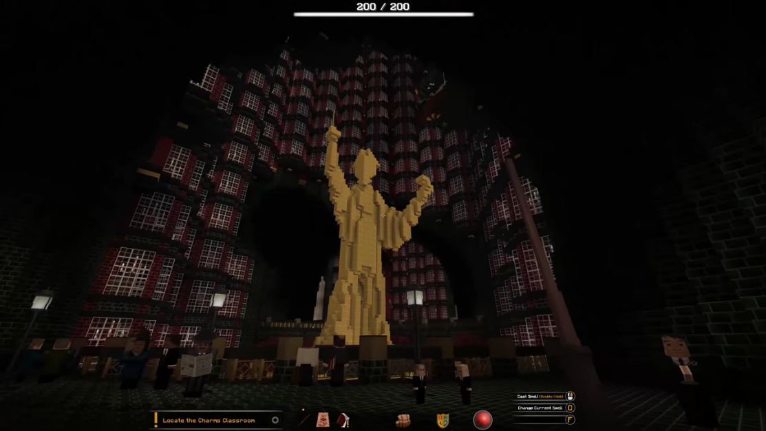 Minecraft」で“ハリー・ポッター”の名所を完全再現する大規模RPGマップのプレイアブルなアルファ版が遂にリリースdoope