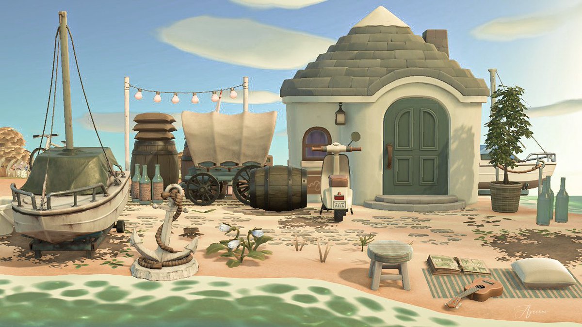 あつ森・島評価☆5 おしゃれな島紹介 その②