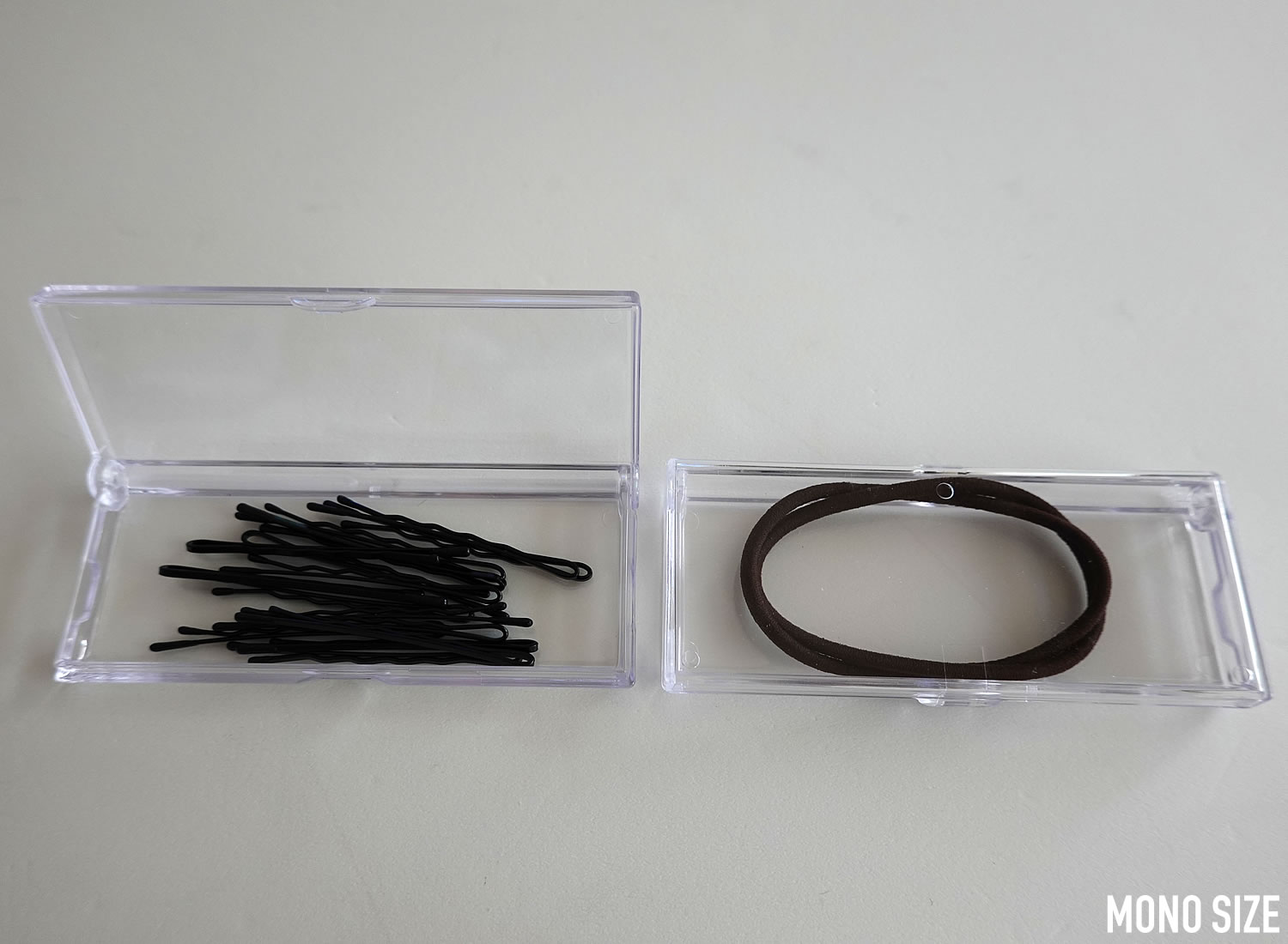 トラベルケース Lサイズ 7.1×10.1×厚さ2.1cm100円ショップ