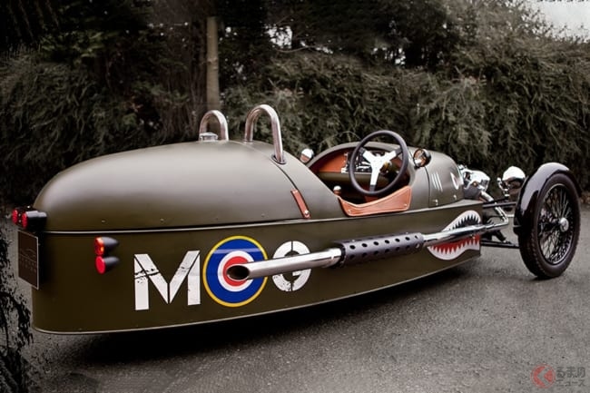 前輪はどこでしょう。「リーガル」「ロビン」の後継車、ハチマル・生きる化石1987年式 リライアント リアルト Vol.1NostalgicHeroノスタルジックヒーロー日本の旧車WebマガジンNOSWEB