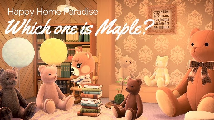 あつ森 2025年版 メープルの誕生日と性格