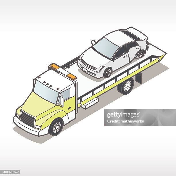 レッカー車のイラストかわいいフリー素材集 いらすとや