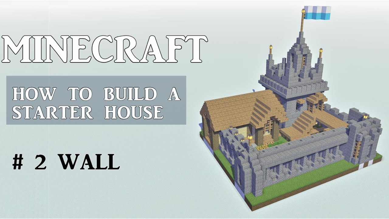 マインクラフト 城の作り方解説 解説実況