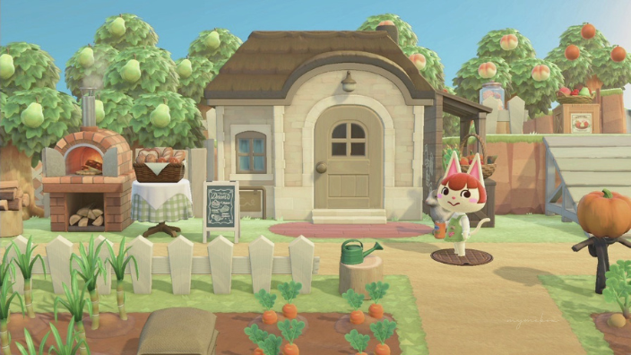 あつ森 フルーツ5種類採れる使いやすい果樹園を作る マイデザなし島クリエイト17