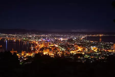 五稜郭タワーの夜景 北海道函館市