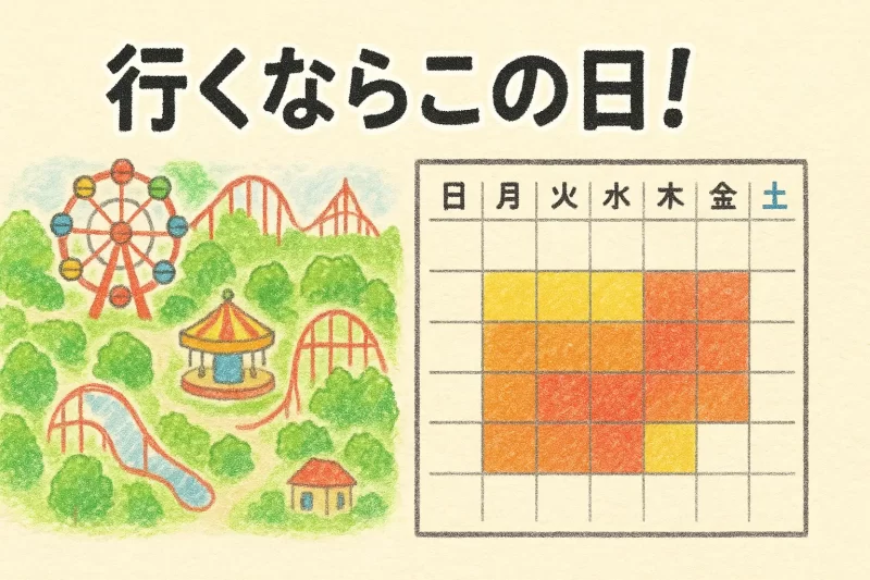 西武園ゆうえんち2024 駐車場の混雑状況は？料金精算方法も！ -