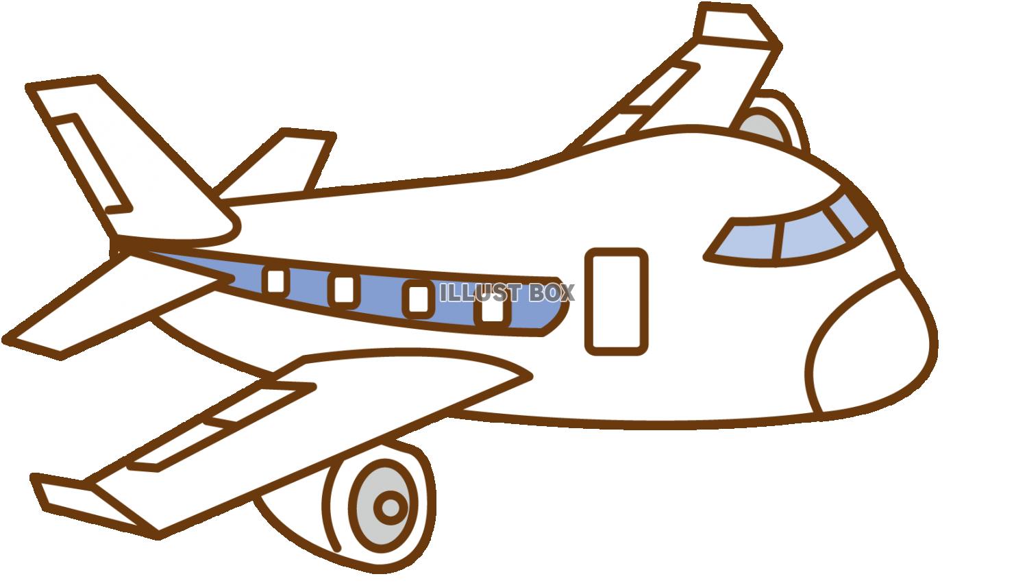 飛行機のイラスト商用OKの無料イラスト素材サイト ツカッテ