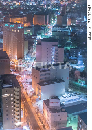 五稜郭タワーの夜景 北海道函館市