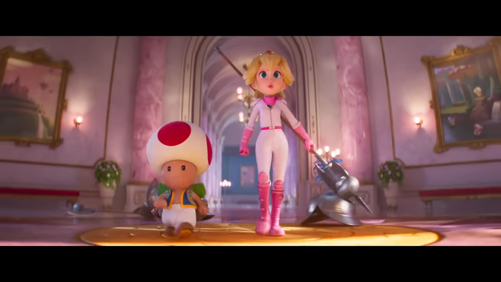 Nintendo Switchに囚われたピーチ姫。 Photoshopで何となく作ってみたよ。 ゲームの中に入ってしまったピーチ姫を救うマリオ