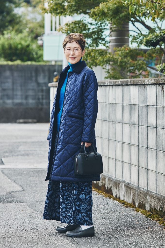 50代・60代の痩せて見える服・冬の着こなしのコツ婦人服 ロベリア LOBELIA – レディースファッション