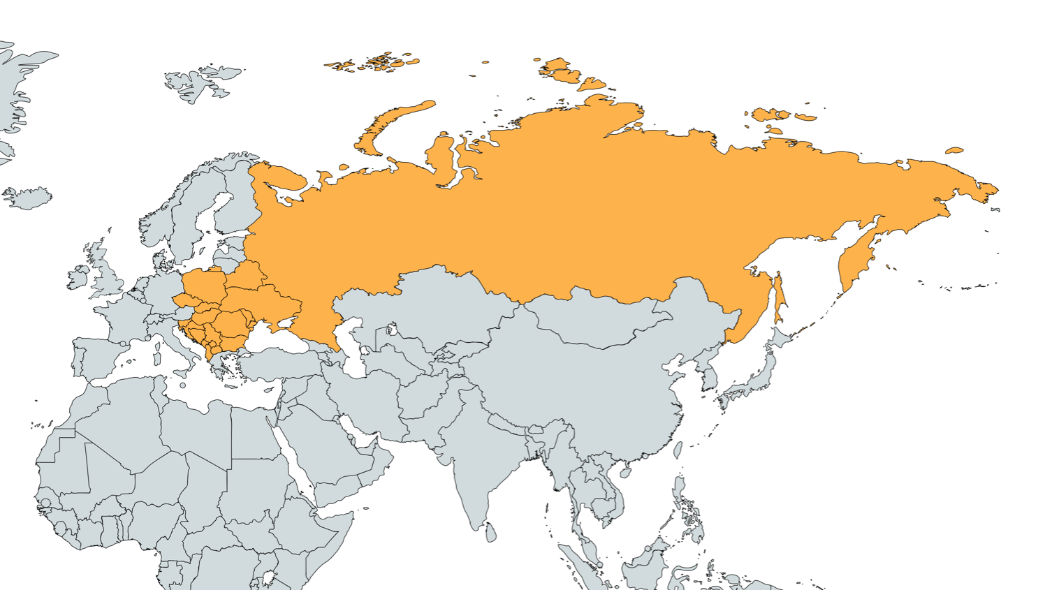 東ヨーロッパ地図 - 旅行のとも、ZenTech