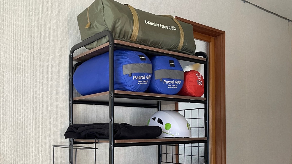 リアルキャンパーが厳選！キャンプグッズの収納に最適なスチールラック