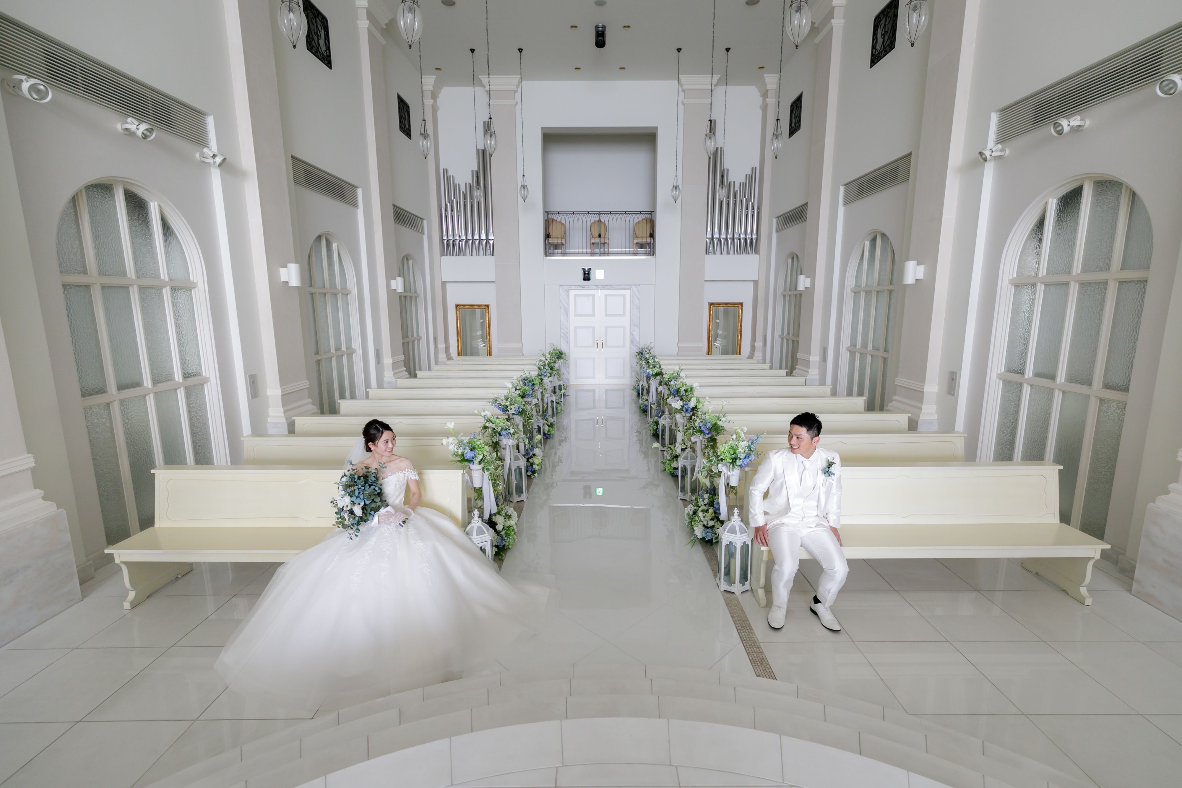 大阪の人気チャペルで挙げる、挙式さながらのフォトウェディング