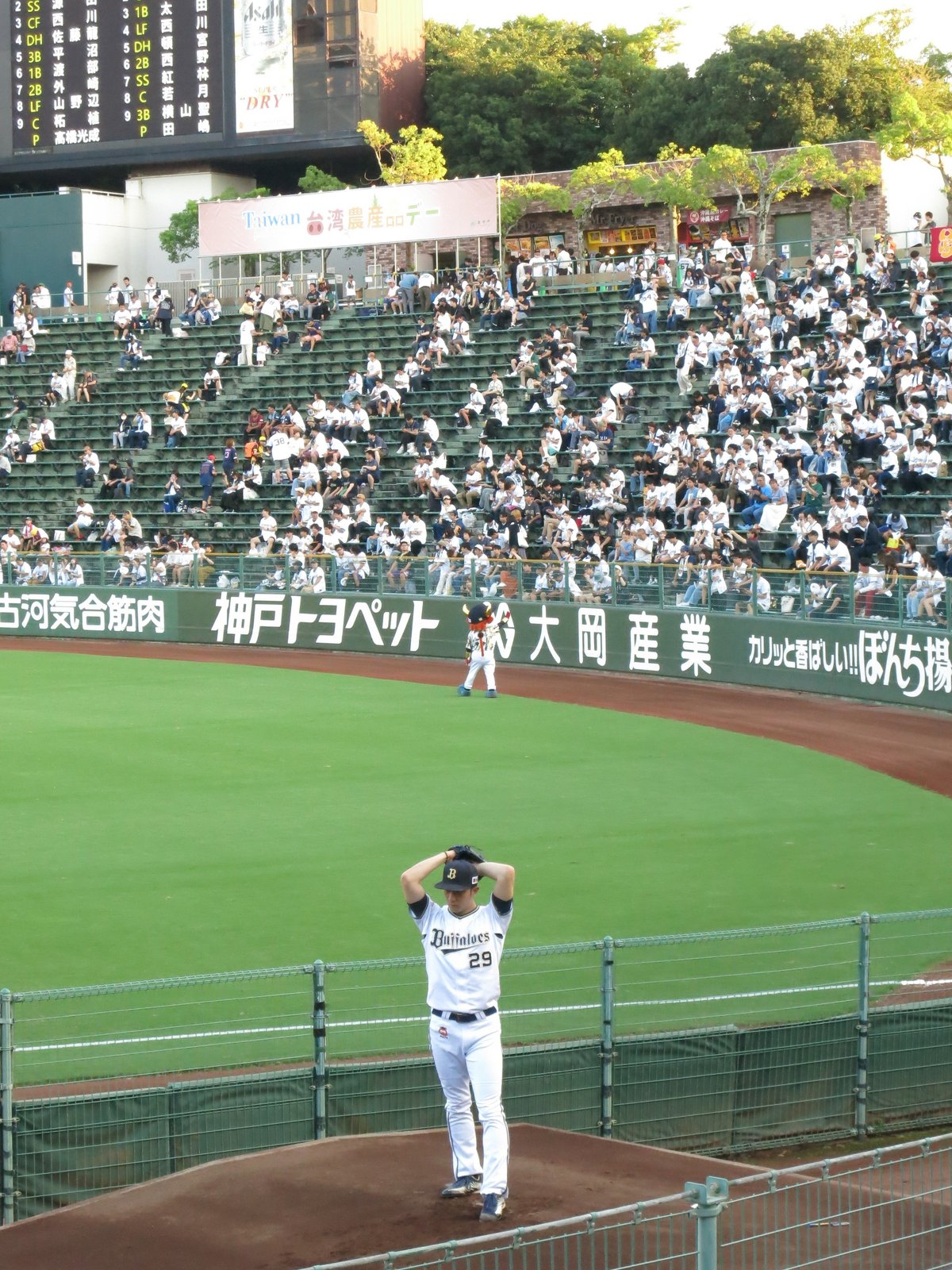 京セラドーム3塁側下段の見え方TikTok